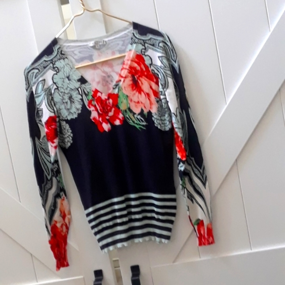 ETRO..SILK SWEATER..SIZE 40